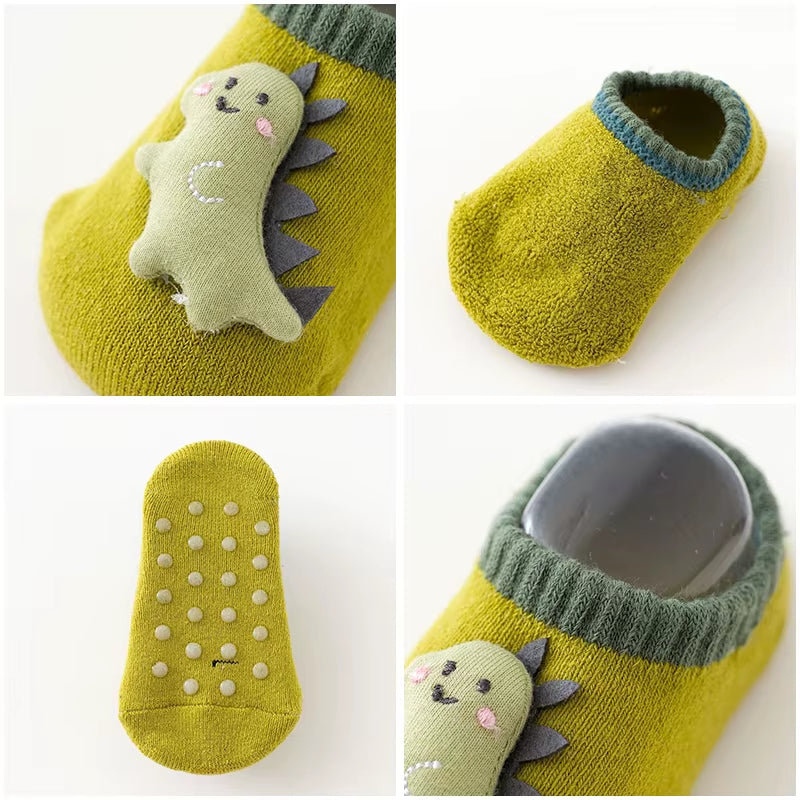 Baby Winter anti Slip Short Socks Newborn Infant Boy Girl Cotton Thick Warm Floor Sock Toddler Children Kids Winter Accessories