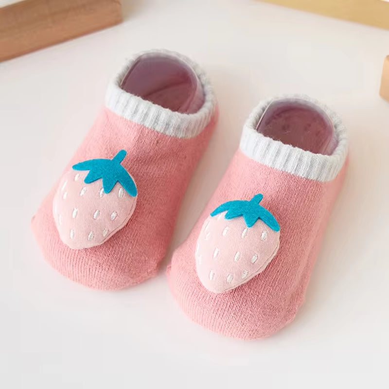 Baby Winter anti Slip Short Socks Newborn Infant Boy Girl Cotton Thick Warm Floor Sock Toddler Children Kids Winter Accessories