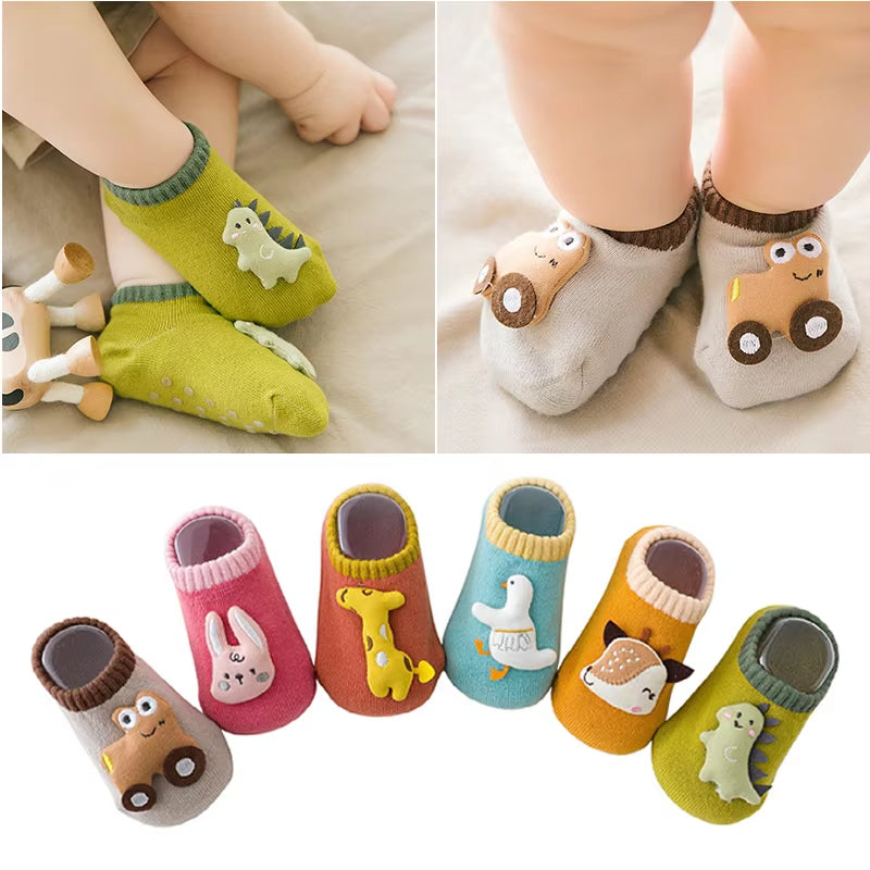 Baby Winter anti Slip Short Socks Newborn Infant Boy Girl Cotton Thick Warm Floor Sock Toddler Children Kids Winter Accessories