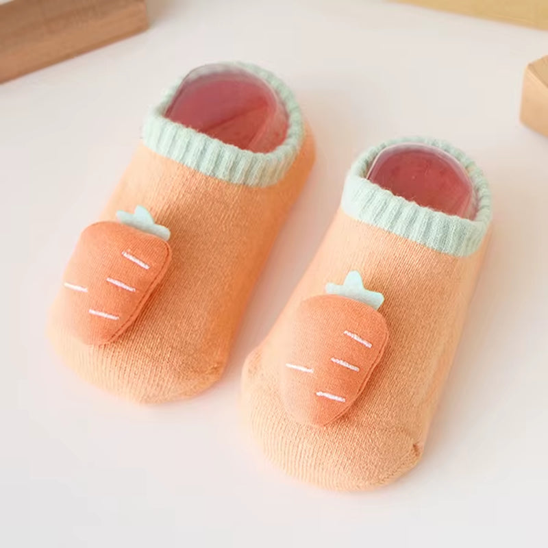 Baby Winter anti Slip Short Socks Newborn Infant Boy Girl Cotton Thick Warm Floor Sock Toddler Children Kids Winter Accessories