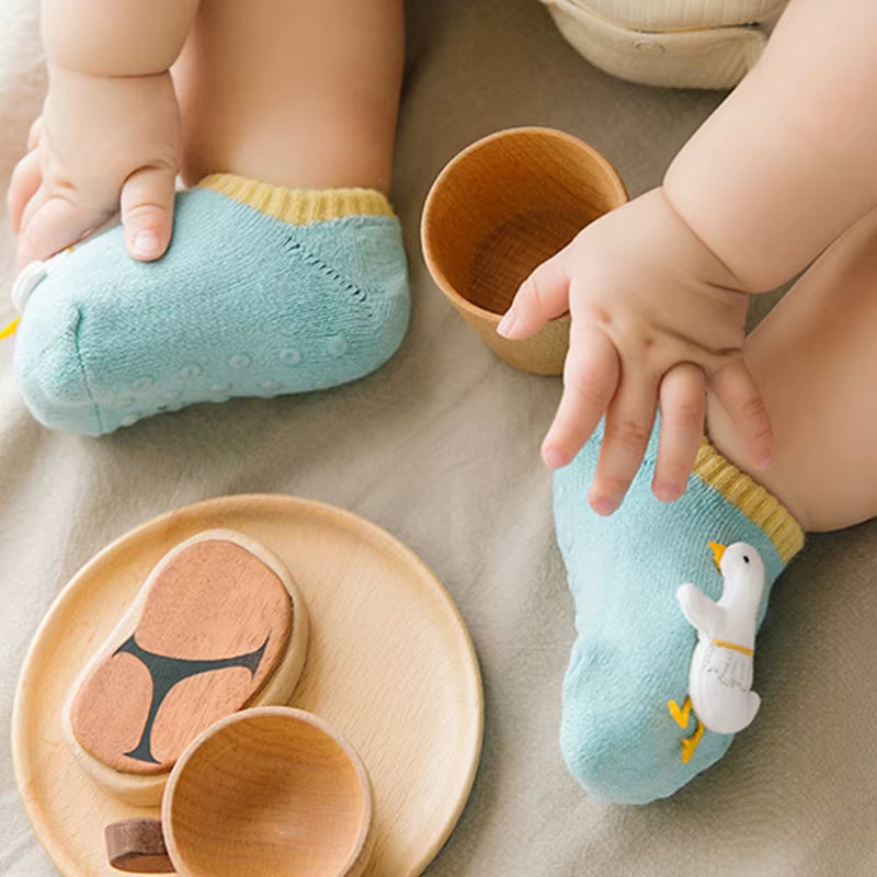 Baby Winter anti Slip Short Socks Newborn Infant Boy Girl Cotton Thick Warm Floor Sock Toddler Children Kids Winter Accessories
